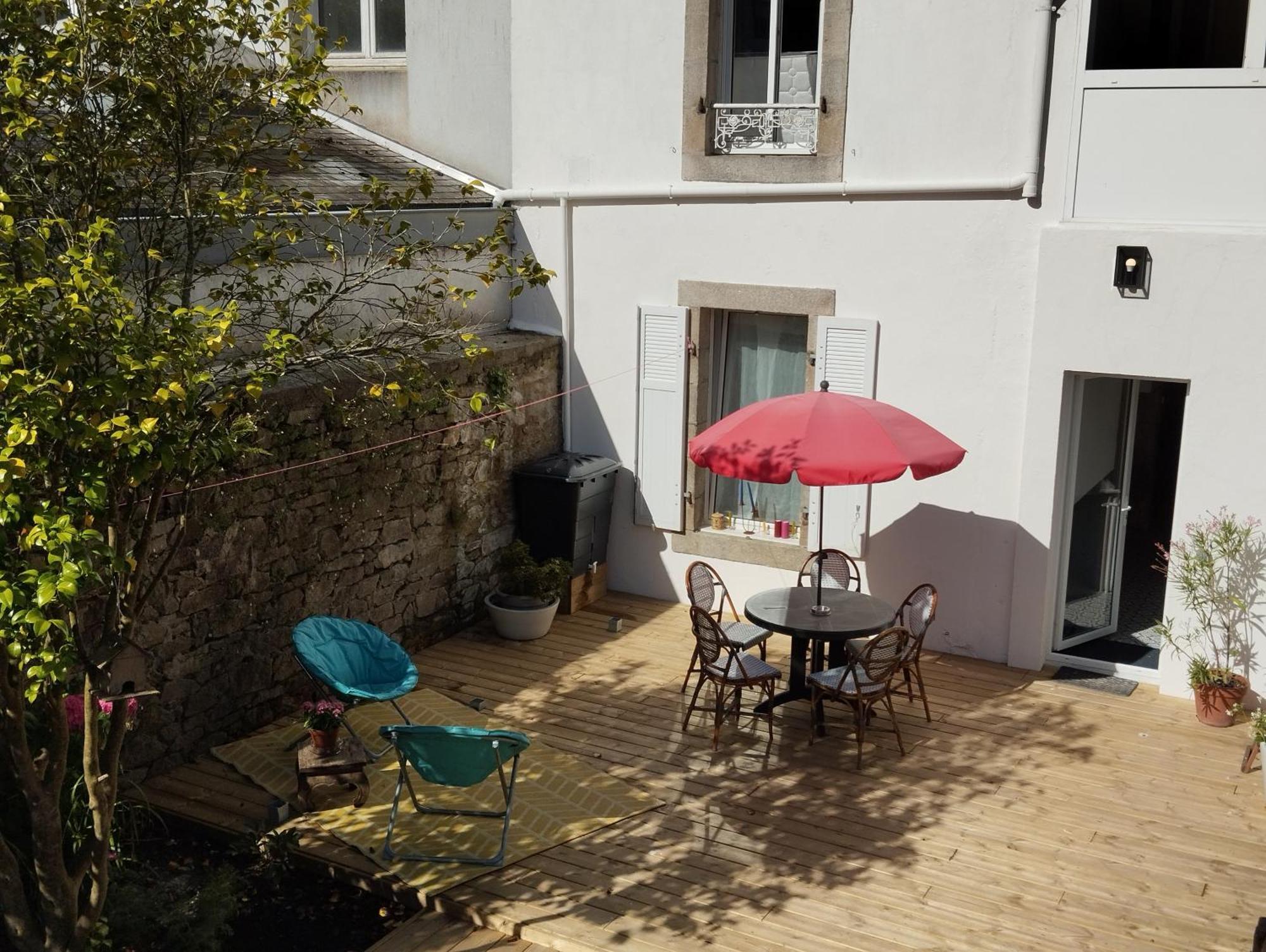 Les Appartements Du 31 - Centre Ville - 2E Etage - 50 M2 Quimper Buitenkant foto